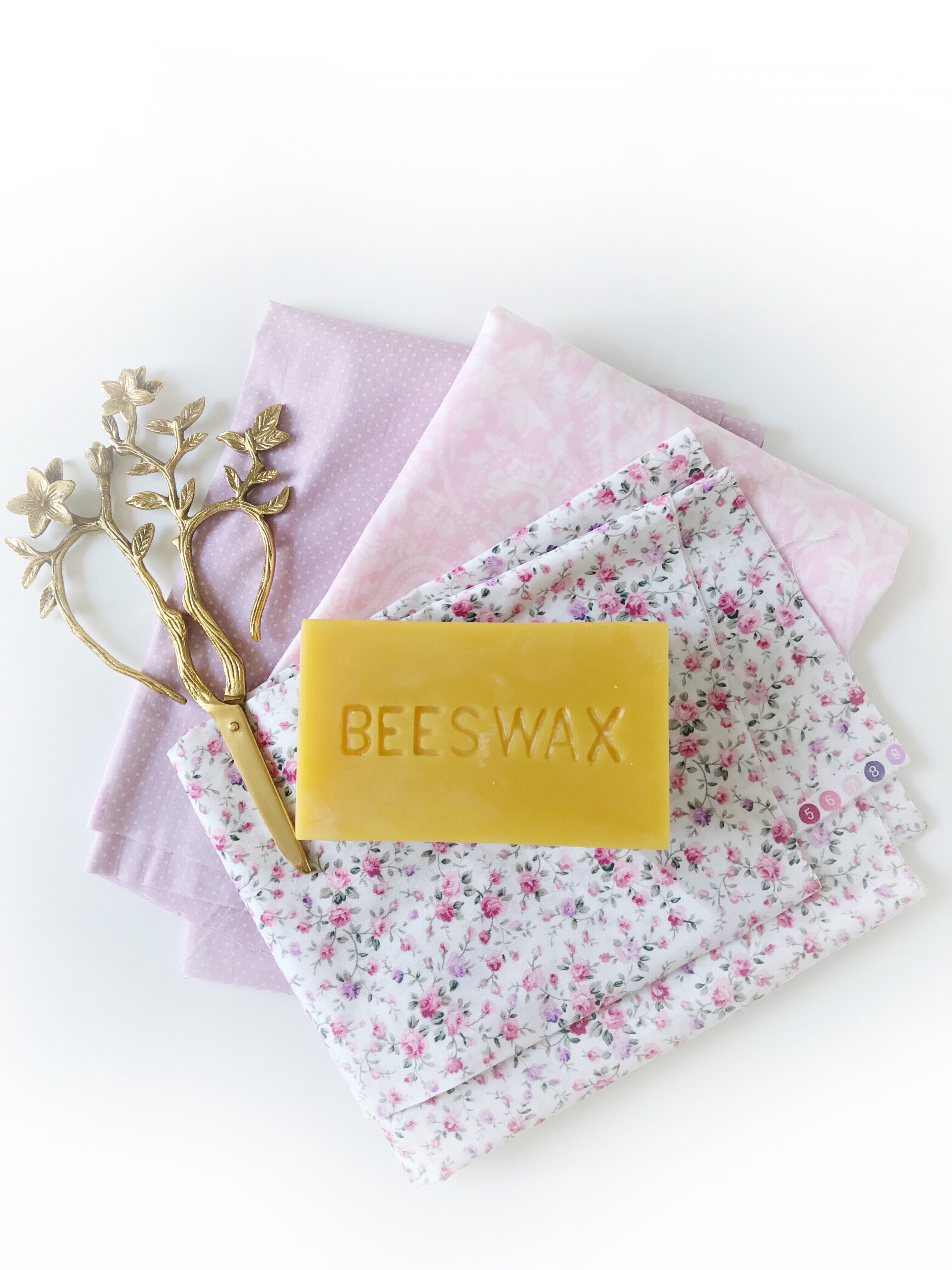 How to make your own beeswax wraps: step by step instructions. 